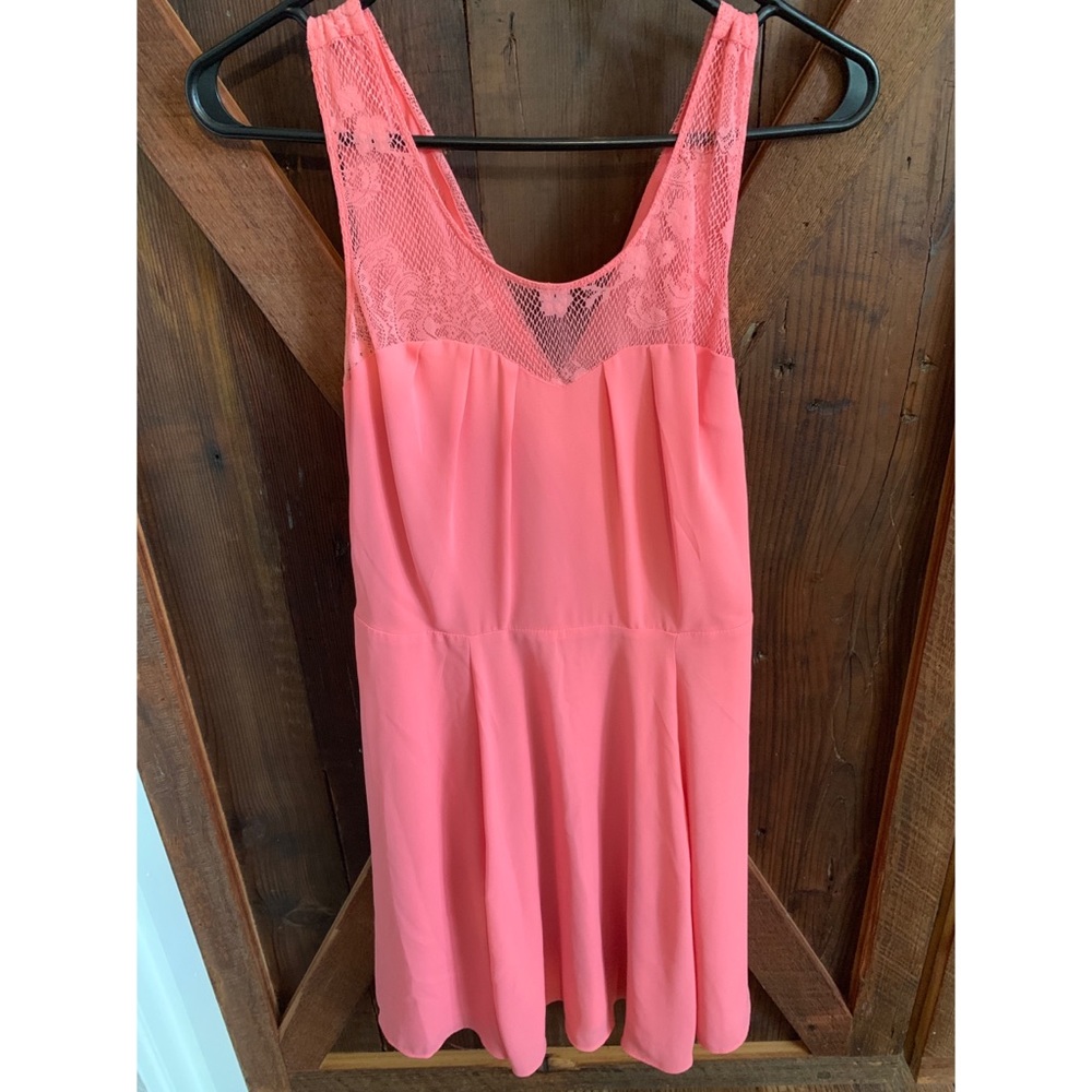 Coral Cocktail Dress